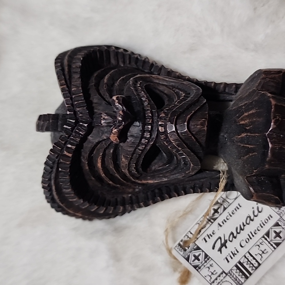 LUCKY TIKI FIGURINE WITH TAG. - Picture 2 of 8